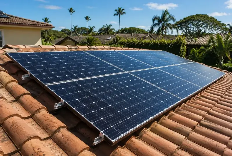 Installation de panneaux solaires à Bessenay